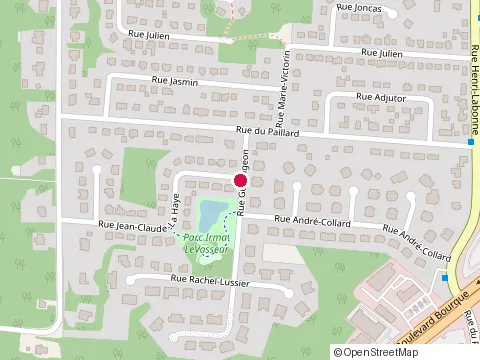 Location of Installation Casben at 4324 Rue Guy-Pigeon, Sherbrooke