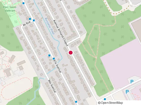Location of Installation Centralvac Inc at 12165 avenue Armand-Chaput, Montréal