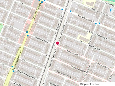 Location of Installation de Tapis d.d. Enr. at 8580 avenue Dubuisson, Montréal