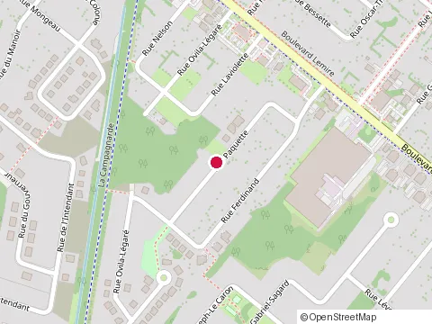 Location of Installation Dm at 2141-2045 Rue Paquette, Drummondville