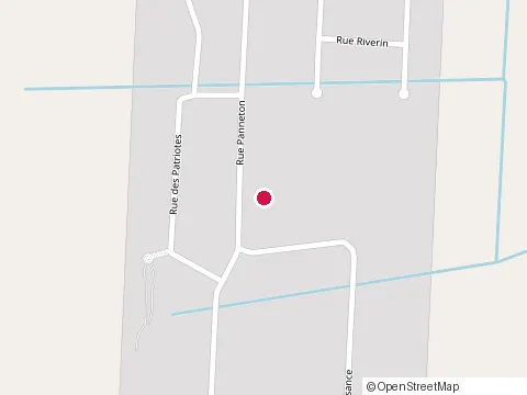 Location of Installation Gaztech Inc. at 1040 Rue des Patriotes, Saint-Lin-Laurentides