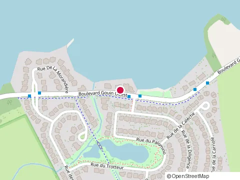 Location of Installation M.R.V.C. Inc at 19685 boulevard Gouin O, Montréal