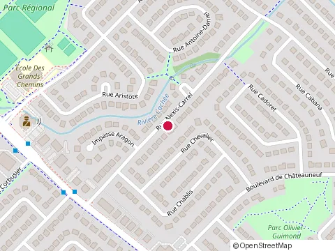 Location of Installation Michel Cote Inc. at 1548 Rue Alexis-Carrel, Boisbriand