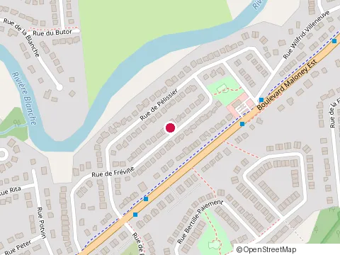 Location of Installation Reparation Bm at 63, Rue de Freville, Gatineau