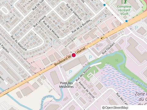 Location of Installations Giguère Inc. at 5237 Wilfrid-Hamel Blvd, Québec