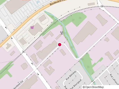 Location of Installations Jtz Inc. at 1098 Rue Beauregard, Thetford Mines