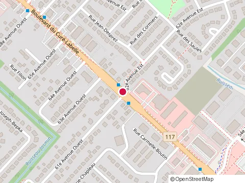 Location of Institut Brabant at 876 Bd Curé-Labelle #102, Blainville