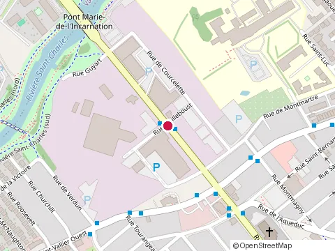 Location of Institut Capillaire Performance at 51  Rue Marie-de-l'Incarnation, Québec