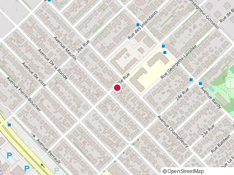 Location of Institut de Beaute l Gagnon at 1770 25E Rue, Québec