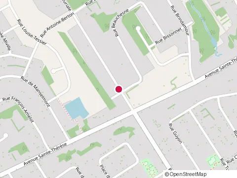 Location of Institut de Beaute Sophie Archibald at 628 Rue Seigneuriale, Québec