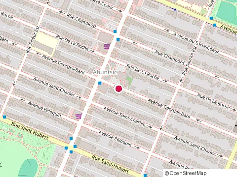 Location of Institut de Formation Humaine Integrale de Montreal at 10213 Georges-Baril Ave, Montréal