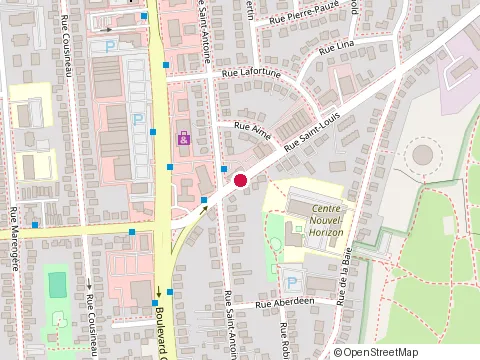 Location of Institut de Karate Chito at 1111 Rue Saint-Louis, Gatineau