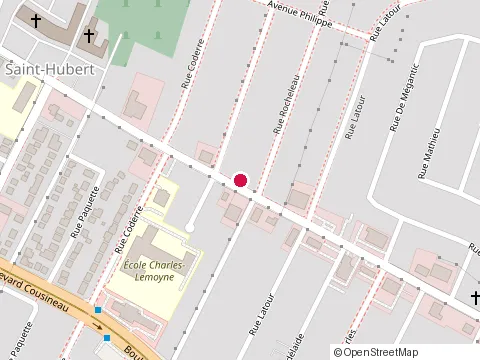 Location of Institut des Commotions Cérébrales & Mediservices Plus at 5470 chemin de Chambly, Saint-Hubert