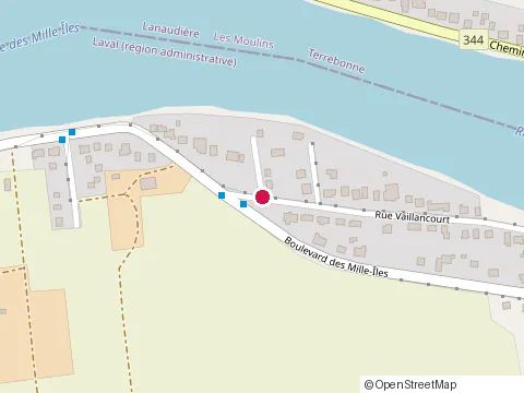 Location of Institut Jukido Kung Fu at 10055 boulevard des Mille-Îles, Laval
