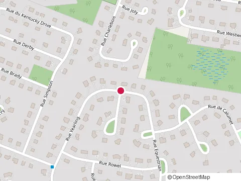 Location of Inteck3D Inc. at 2658 Rue Yearling, Saint-Lazare