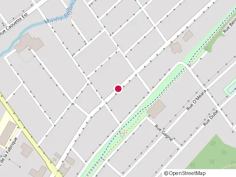 Location of Integration au Travail at 184 Rue Notre Dame E, Thetford Mines