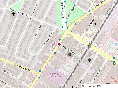 Location of Inter 5 Etoiles at 3850 Rue Jean-Talon O, Montréal