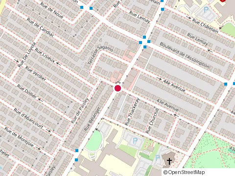 Location of Interieur Royal at 5181 Rue Bélanger, Montréal