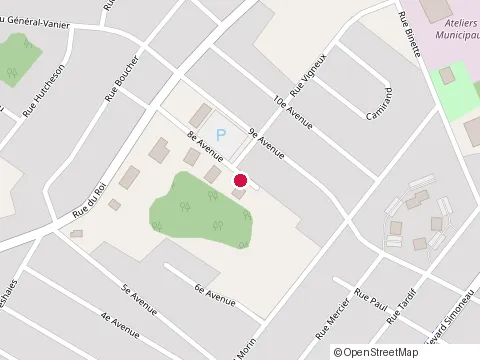 Location of Interieurs Claire Vigneux at 218 8E Avenue, Val-des-Sources