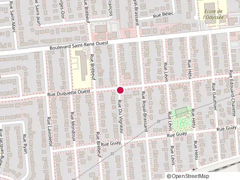 Location of Investissements Laurentiens at 359 Rue du Vigneau, Gatineau