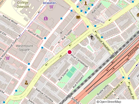 Location of Iron Cat Inc at 132 avenue Clandeboye, Westmount
