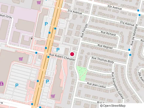 Location of Isabelle Dallaire M A at 3455 Rue Robert-Chevalier, Montréal