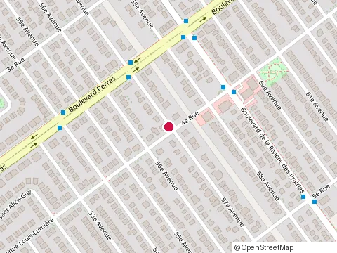 Location of Isg Constructions Inc at 12479 57E Avenue, Montréal