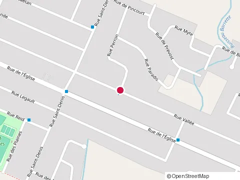 Location of Iso-Thermo at 73 Rue Vallée, Mercier