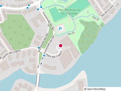 Location of Isocan Industries at 4300 place des Cageux, Laval