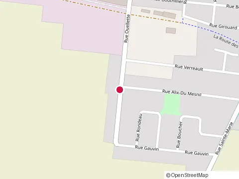 Location of Isolation A d at 1150 Rue Rondeau, Marieville