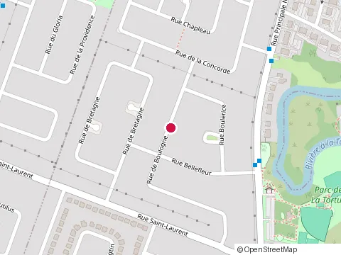 Location of Isolation A Plus at de Rue de Boulogne 10, Delson