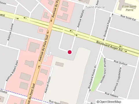 Location of Isolation Ams at 581 avenue du Cran, Alma