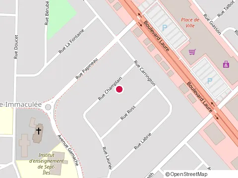 Location of Isolation Ctl Inc at 229 Rue Ross, Sept-Îles