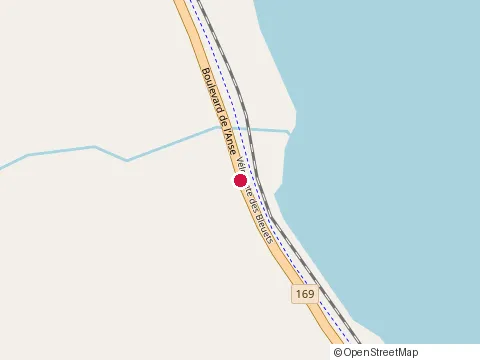 Location of Isolation Dumais at boulevard de l''Anse 1037, Roberval