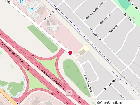 Location of Isolation Nicolet at 8420 Boulevard Raoul-Duchesne, Bécancour