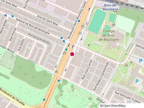 Location of Istanbul Rumeli Restaurant at 1545 A Henri Bourassa Blvd W, Montréal