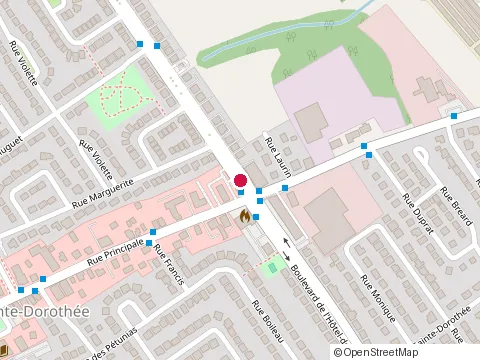 Location of Ivan Guénette Baa at 947 boulevard de l Hôtel-de-Ville, Laval