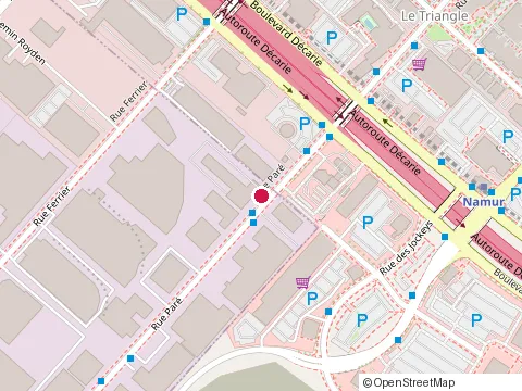Location of Ixi at 7501 avenue Mountain Sights, Montréal