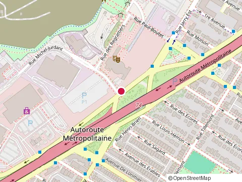 Location of J & K Contracteur at 8750 8E Avenue, Montréal