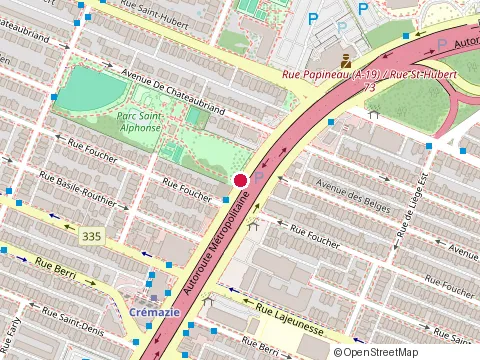 Location of J & K Peinture at 700  boulevard Cremazie O, Montréal