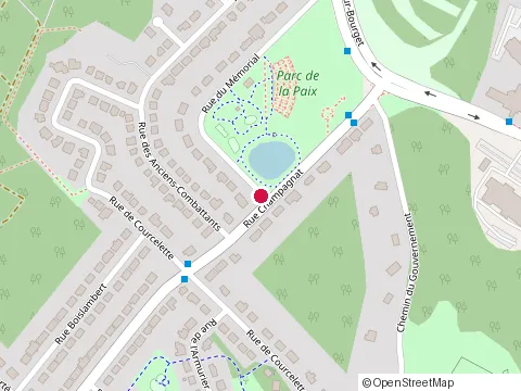 Location of J A Fortier Construction Inc at 63 Rue du Memorial, Lévis