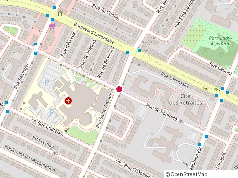 Location of J Andre Claveau Md at 5700 Rue Saint-Zotique E, Montréal