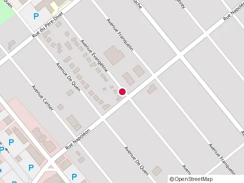Location of J B Gouttieres Sept-Iles at 335 avenue Evangeline, Sept-Îles