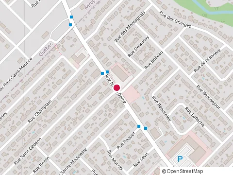 Location of J Carrier Peintre Tapissier at 1442 Rue Boivin, L'Ancienne-Lorette