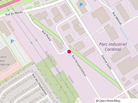 Location of J F Scellements Inc at 825 Place Dufour, Québec