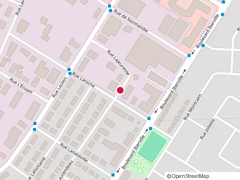 Location of J Lacombe Acoustique Inc at 601 Iberville Blvd, Repentigny