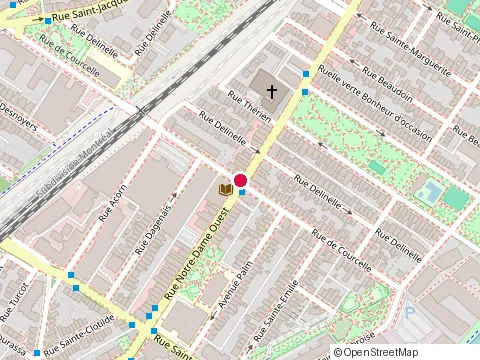 Location of J M Auto Body at 4686 Notre-Dame St W, Montréal