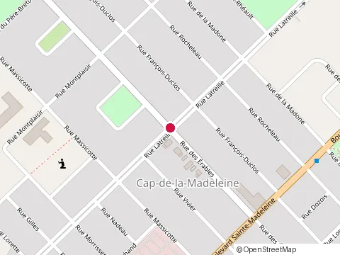 Location of J P Begin Renovation at 155 Rue des Érables, Trois-Rivières