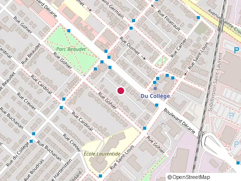 Location of J P Mallette & Assoc at 404 Bd Décarie, Saint-Laurent