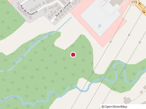Location of J Rioux at Rue de la Meuse 5448, Lévis